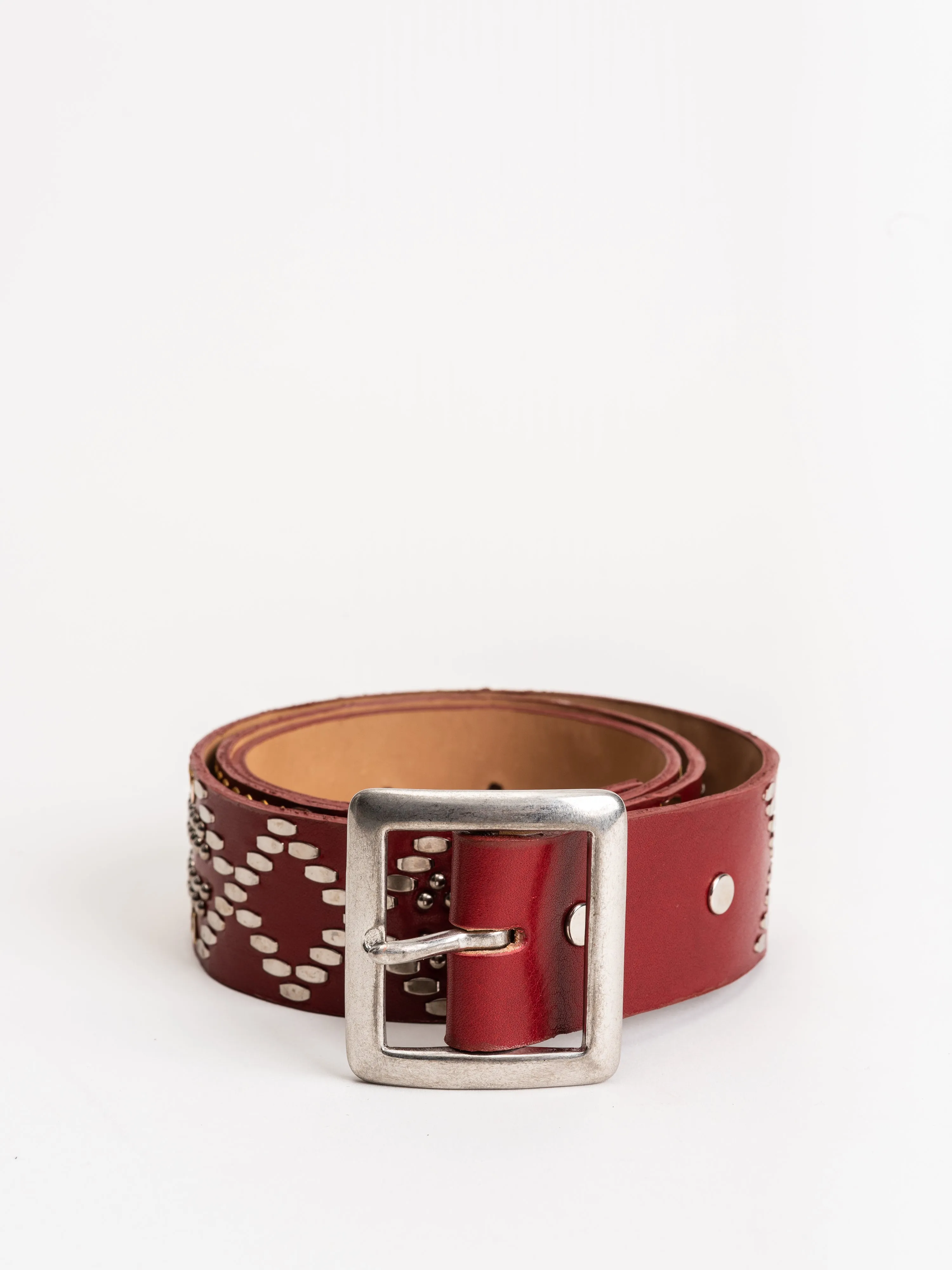 fonda belt - red old fashioned