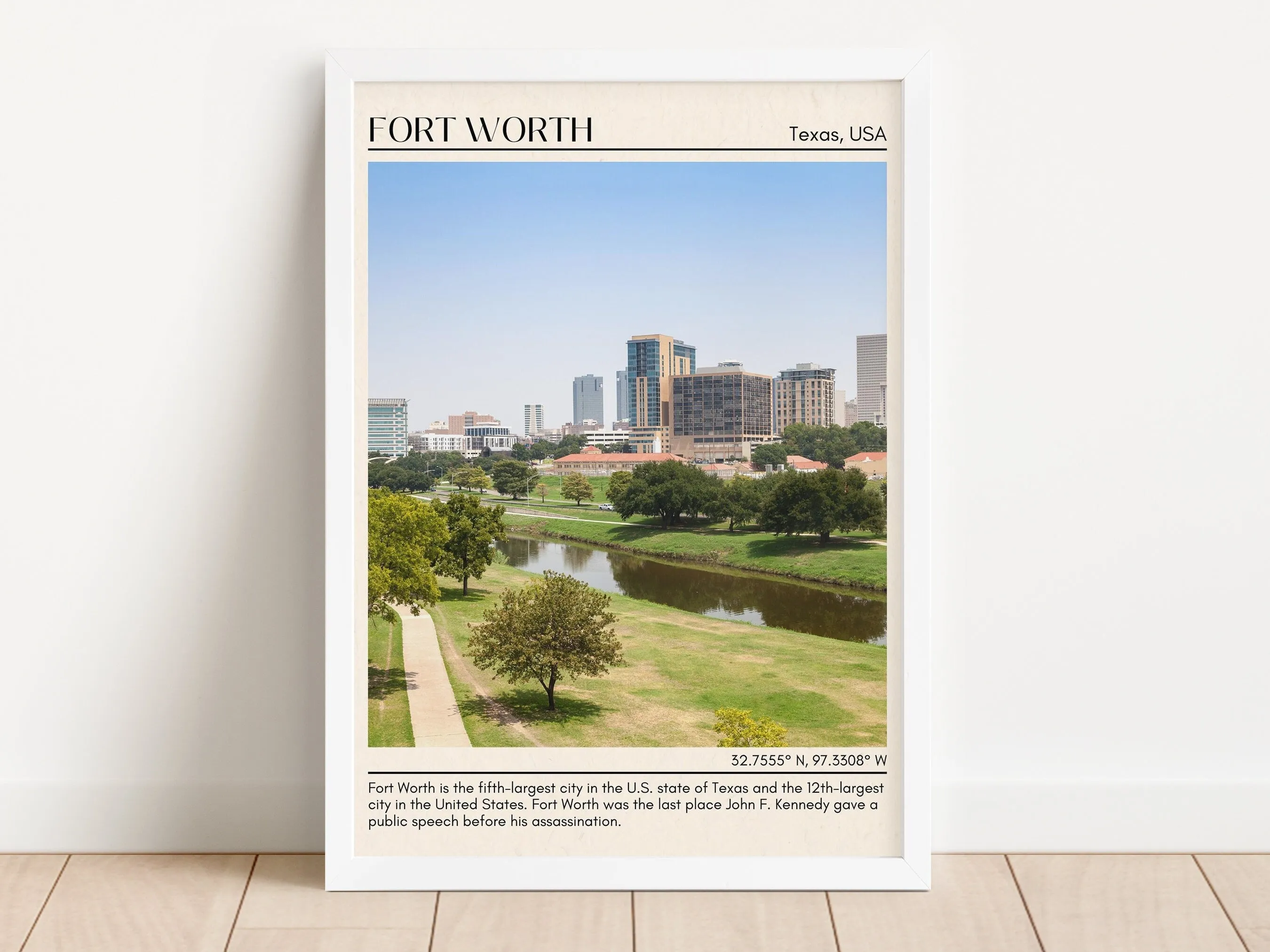 Fort Worth Wall Art, Texas, USA