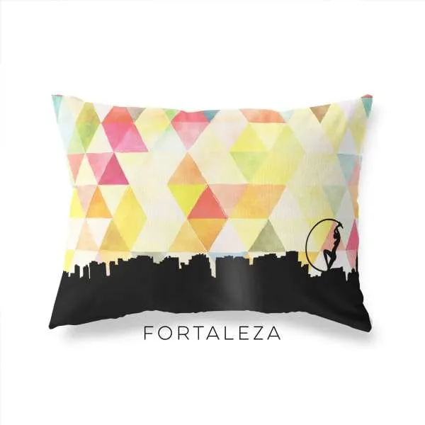 Fortaleza, Brazil geometric skyline
