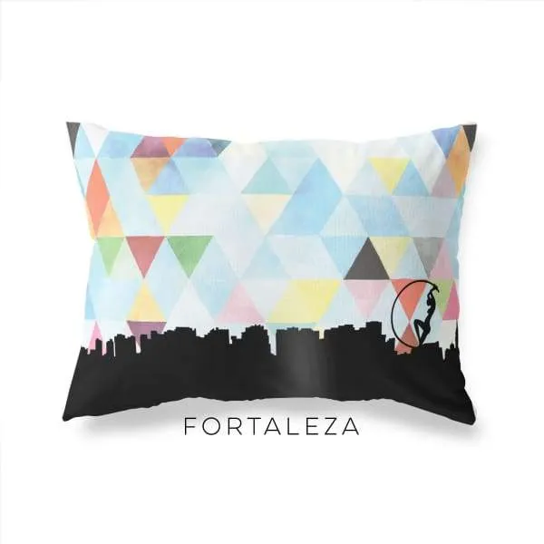Fortaleza, Brazil geometric skyline
