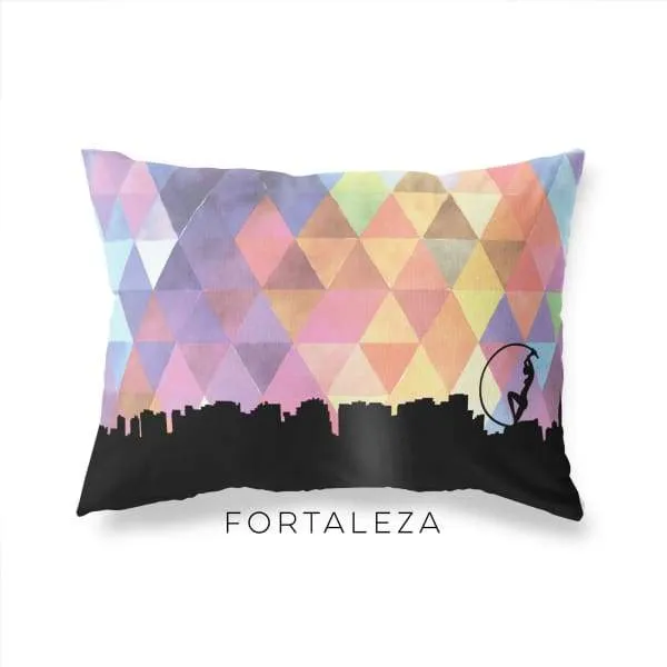 Fortaleza, Brazil geometric skyline