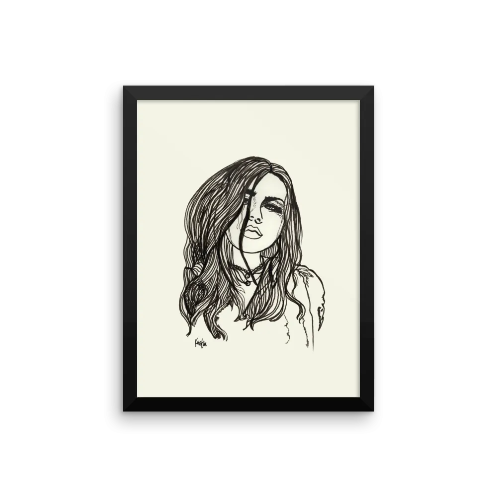 Framed Art Print : Starálfur