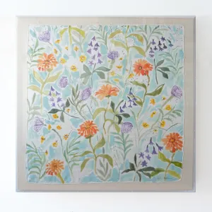 Framed Silk No. 11 - 48  x 48
