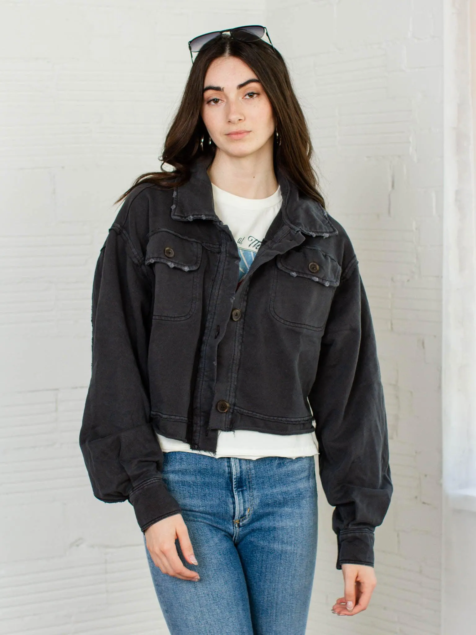 Free People Saturday Shirt Jacket