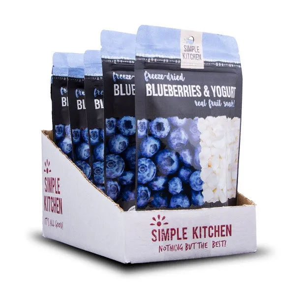 Freeze-Dried Blueberries & Yogurt - 6 Pack