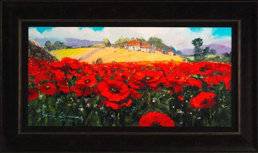 Full Bloom Fragrance by James Coleman (framed canvas giclee)