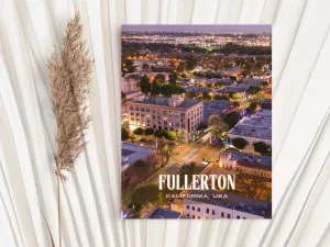 Fullerton Retro Wall Art, California, USA