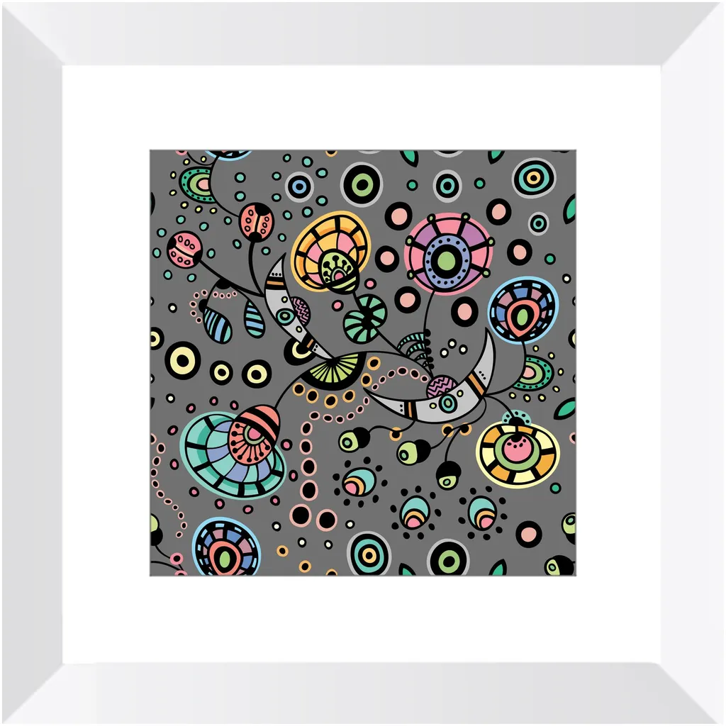 Funky Bloom Framed Art Prints