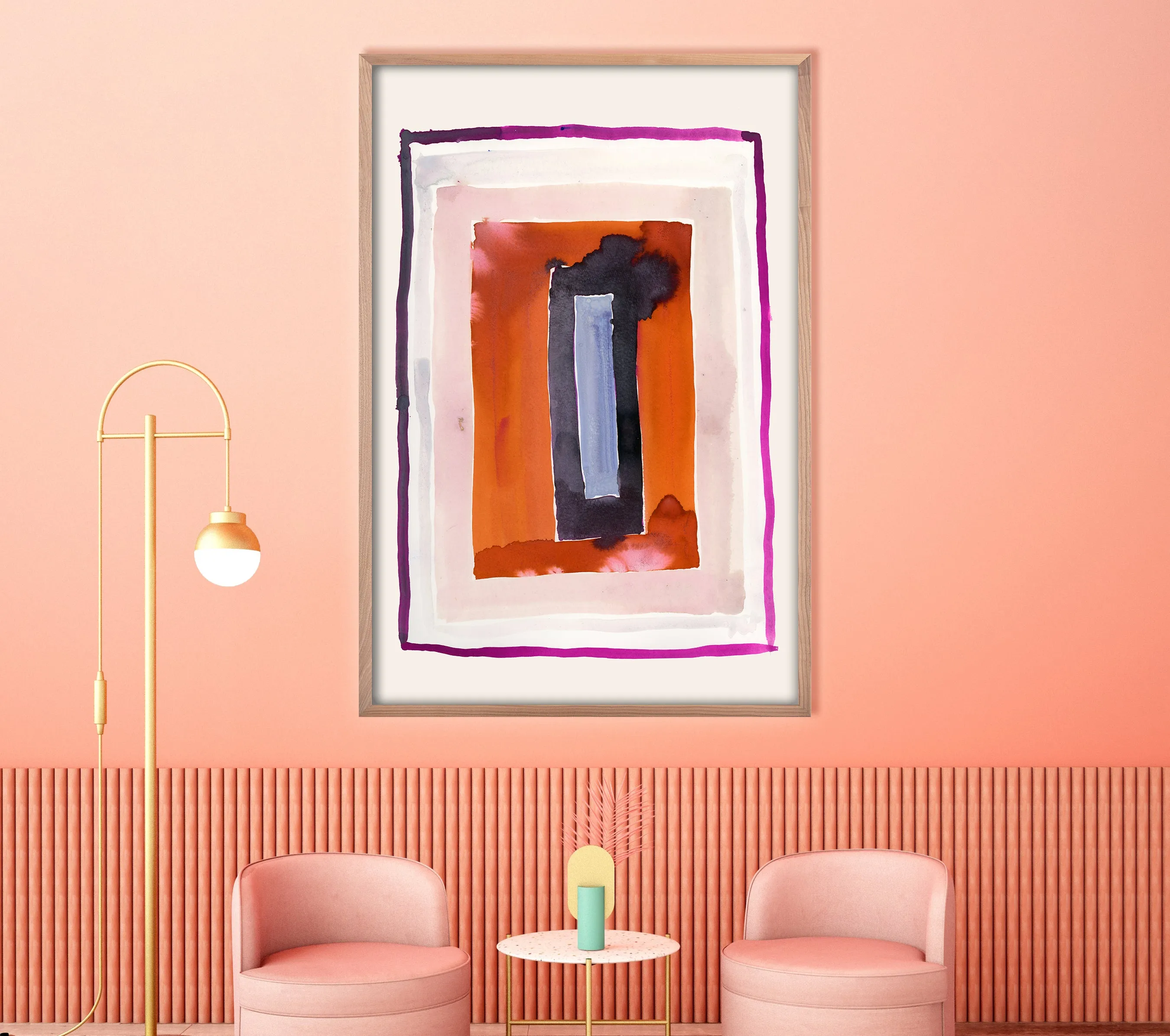 Fuschia Frame