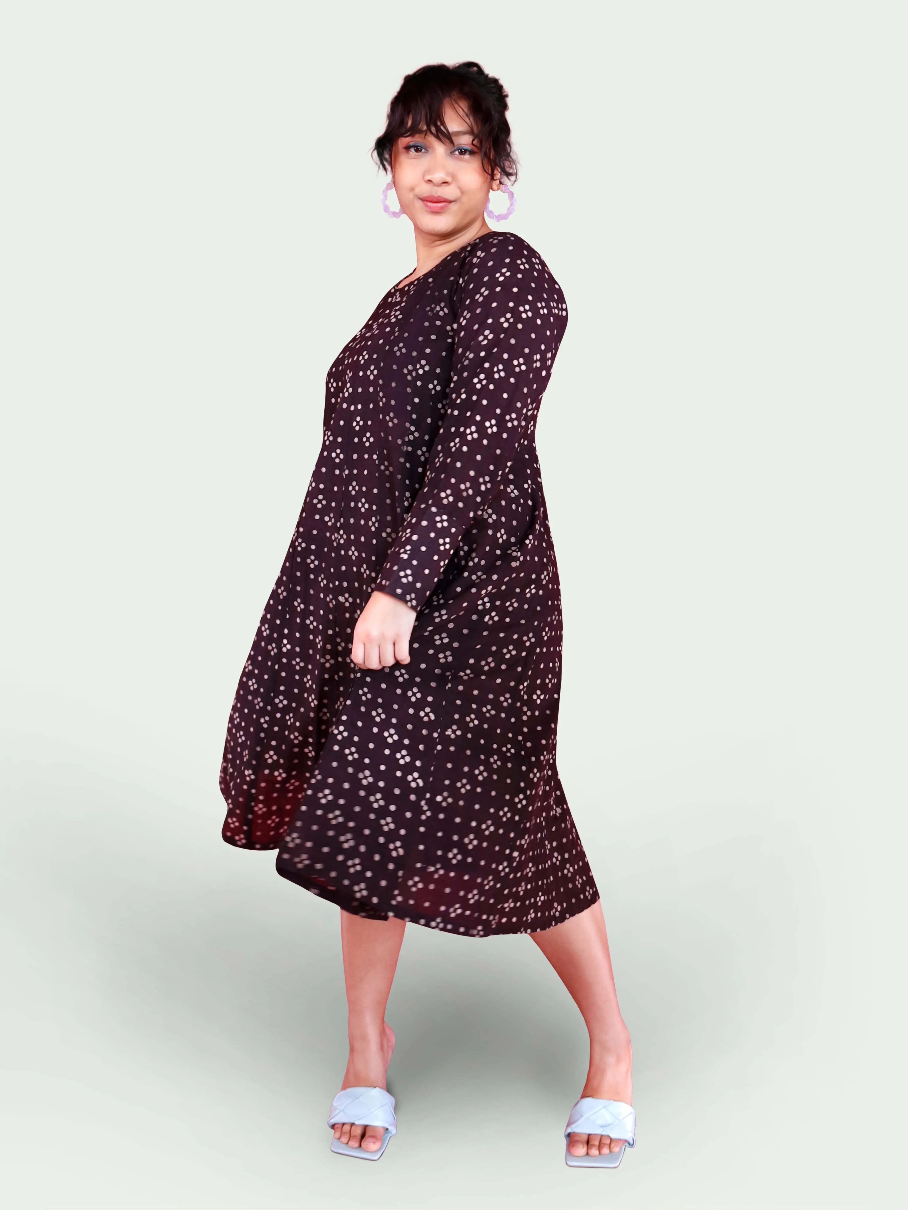 Galaxy Midi Dress
