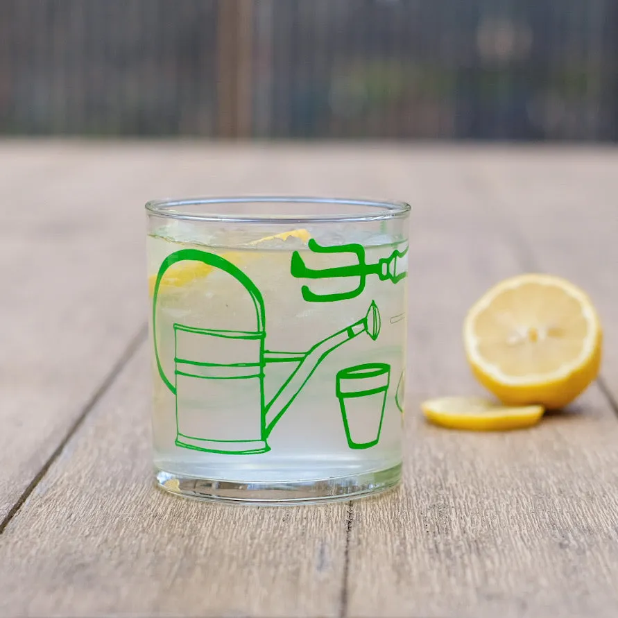Garden Tools Glassware Tumbler