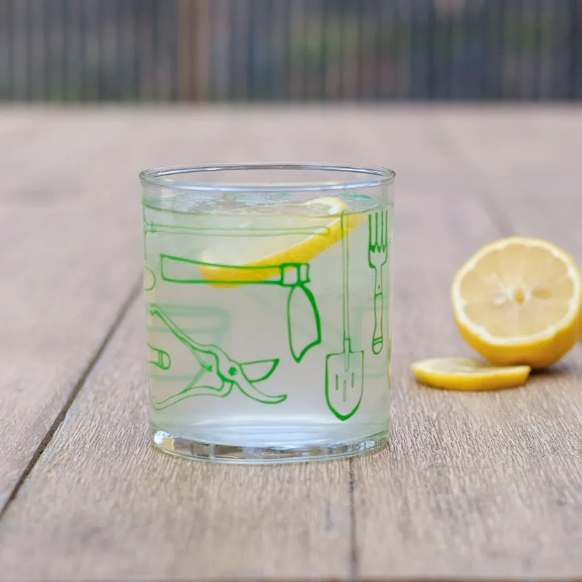 Garden Tools Glassware Tumbler