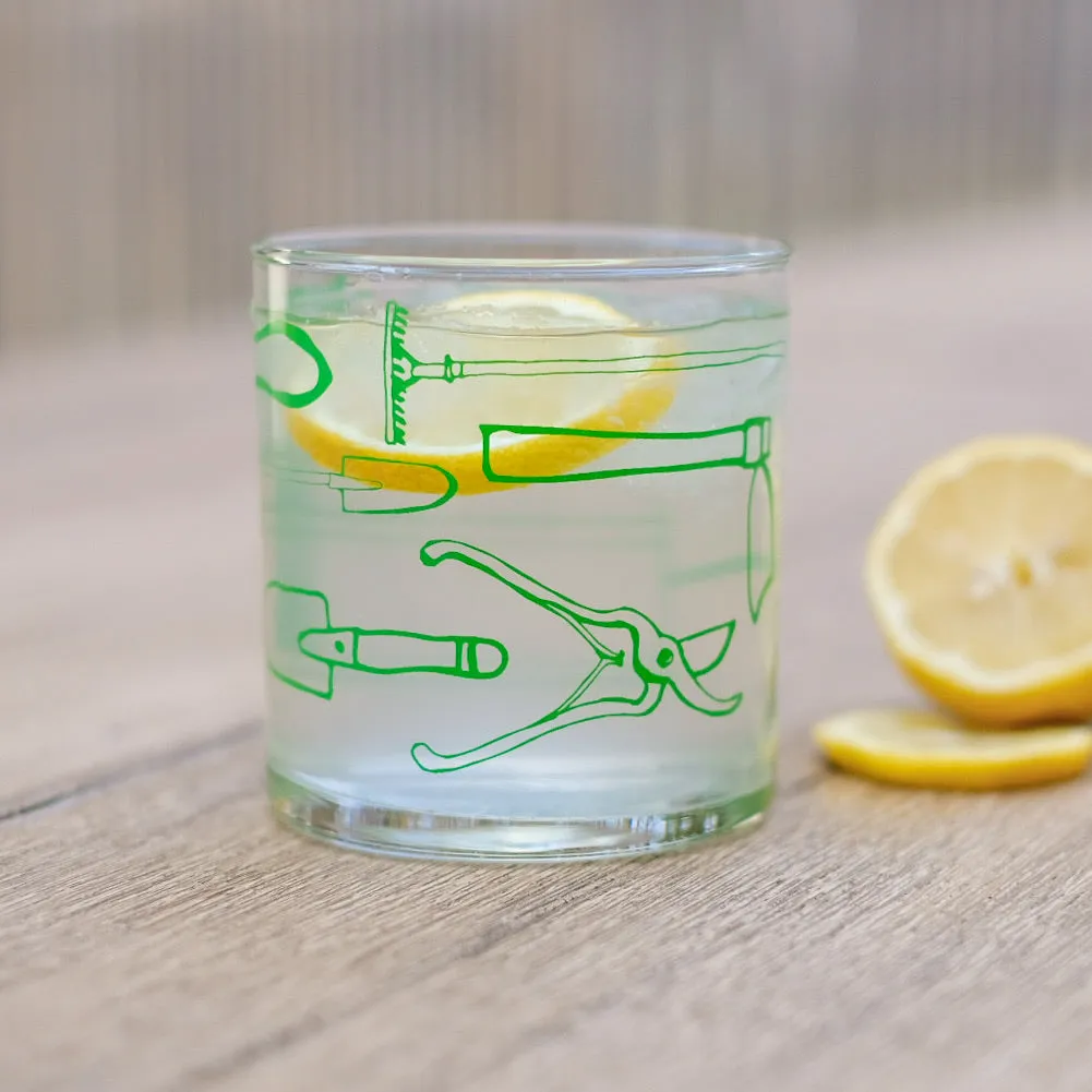 Garden Tools Glassware Tumbler