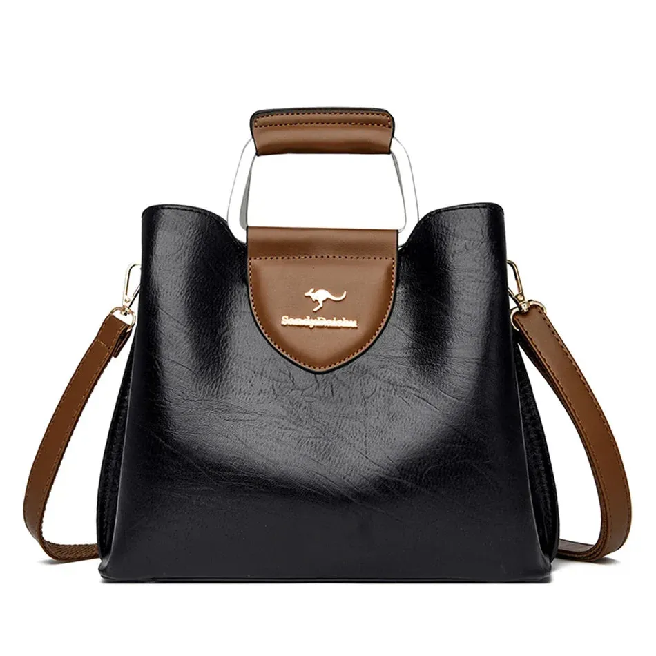 Genuine Brand Tote Bag Leather Luxury Handbags