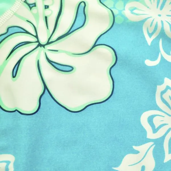 Girls Long Sleeve Coolie-Kini - Bora Bora