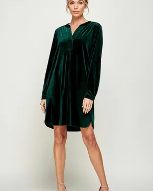 Glistening Lights Emerald Dress