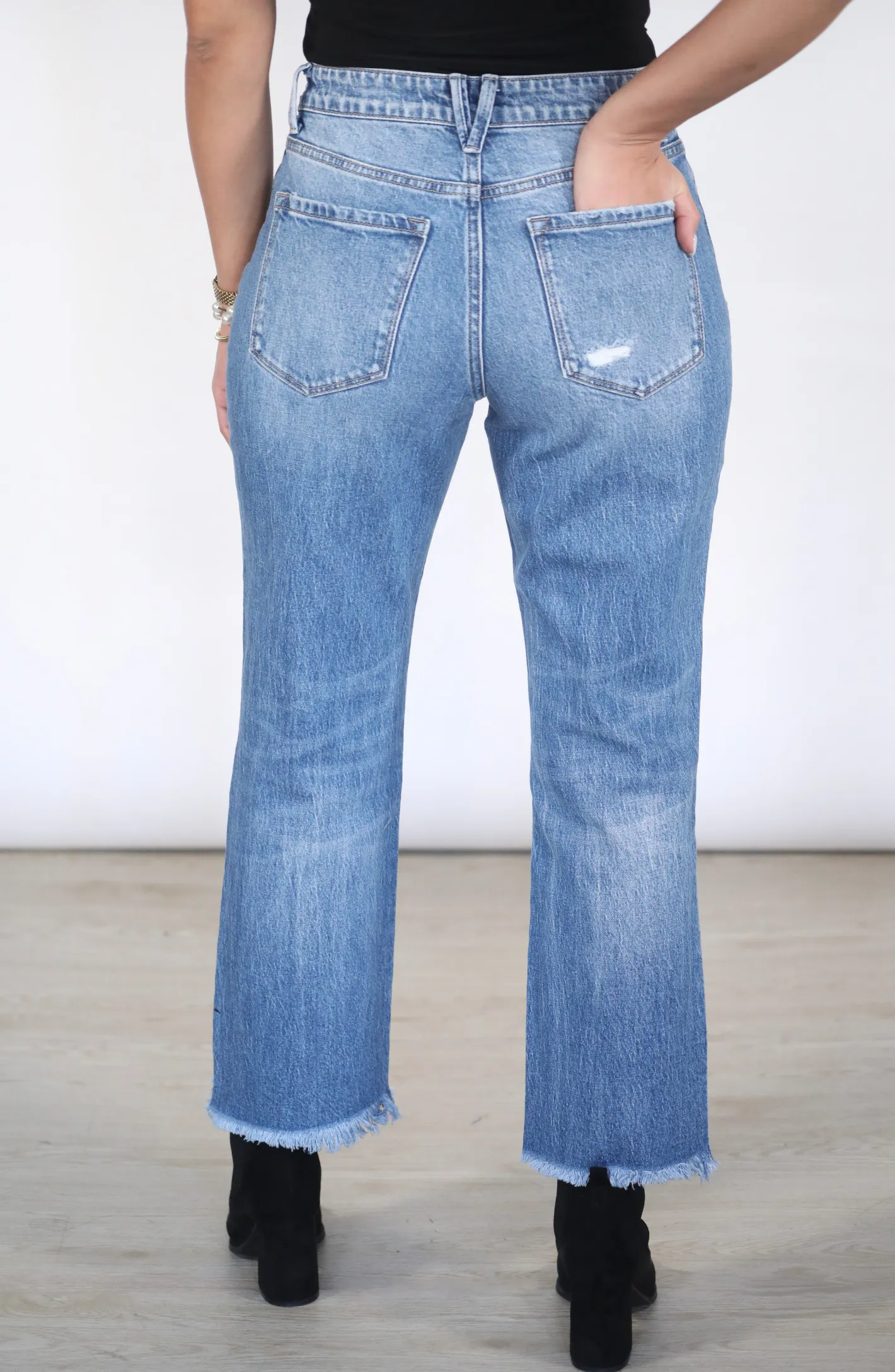 Going Going Gone High Rise Denim Jeans