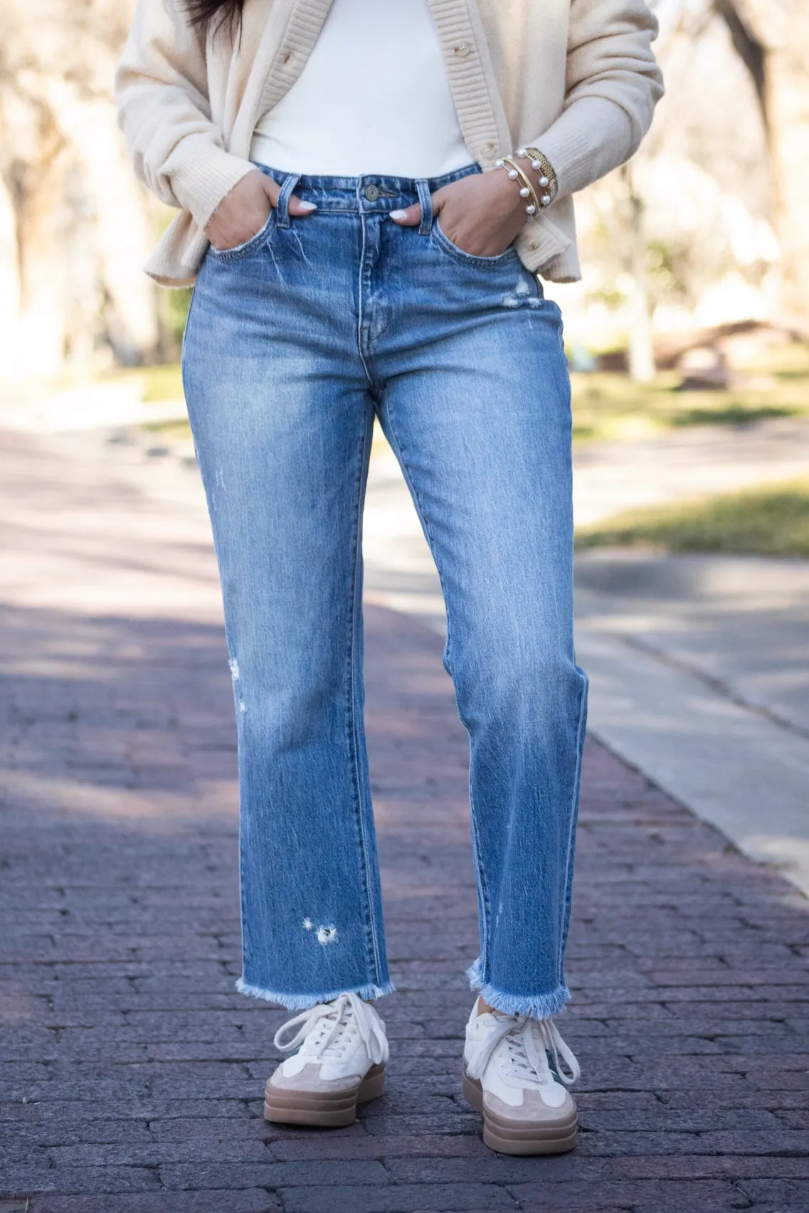 Going Going Gone High Rise Denim Jeans