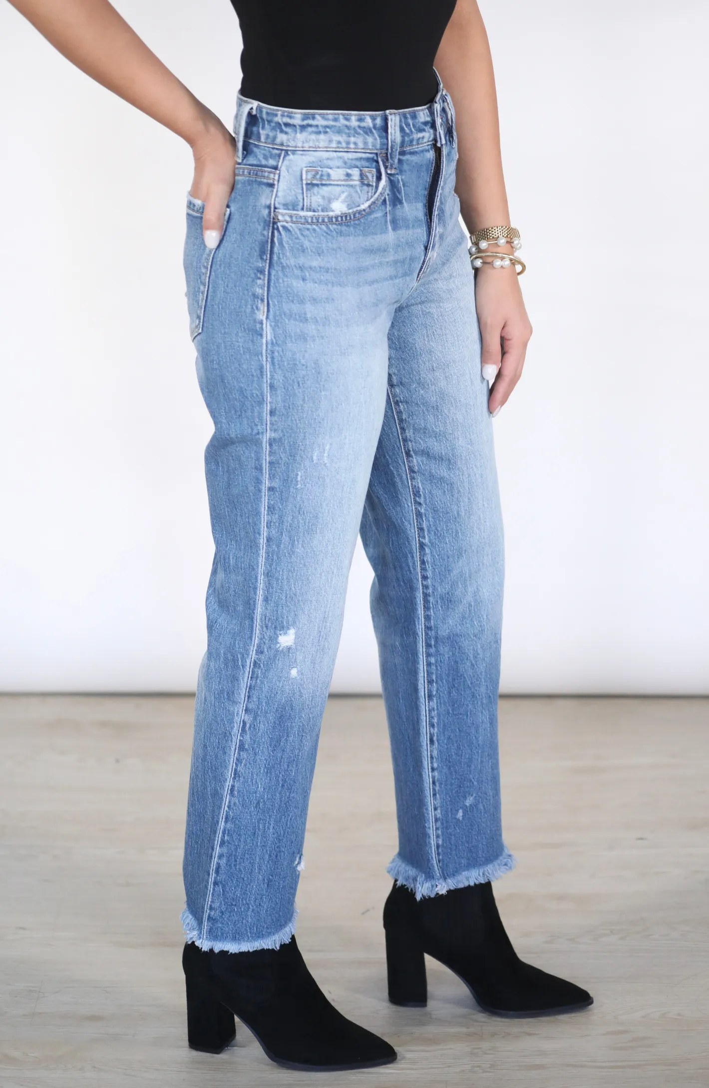 Going Going Gone High Rise Denim Jeans