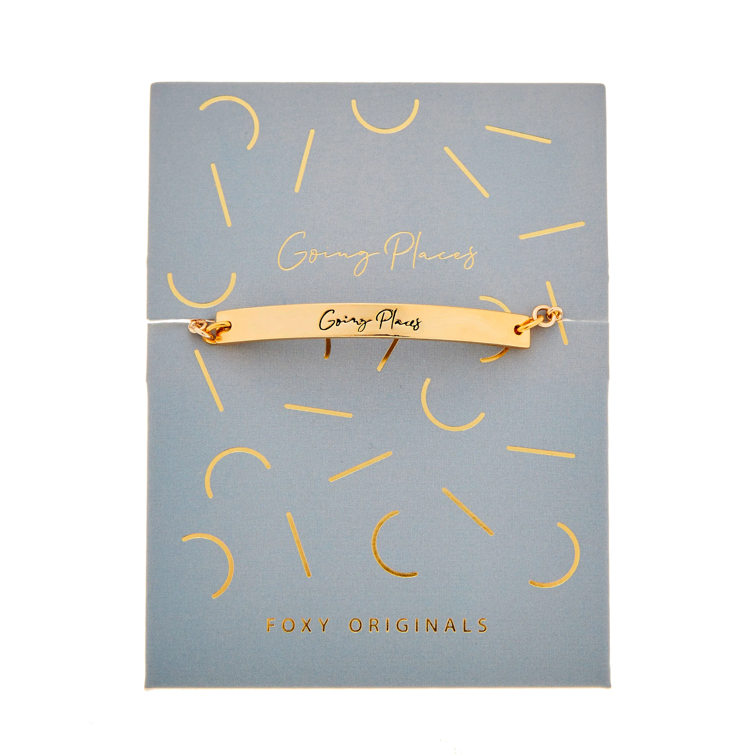 Going Places Bracelet in Gold