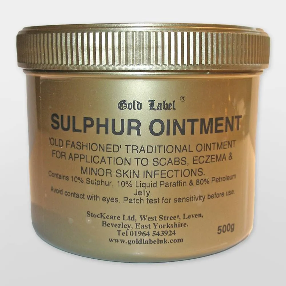 Gold Label Old Fashioned Sulphur Ointment
