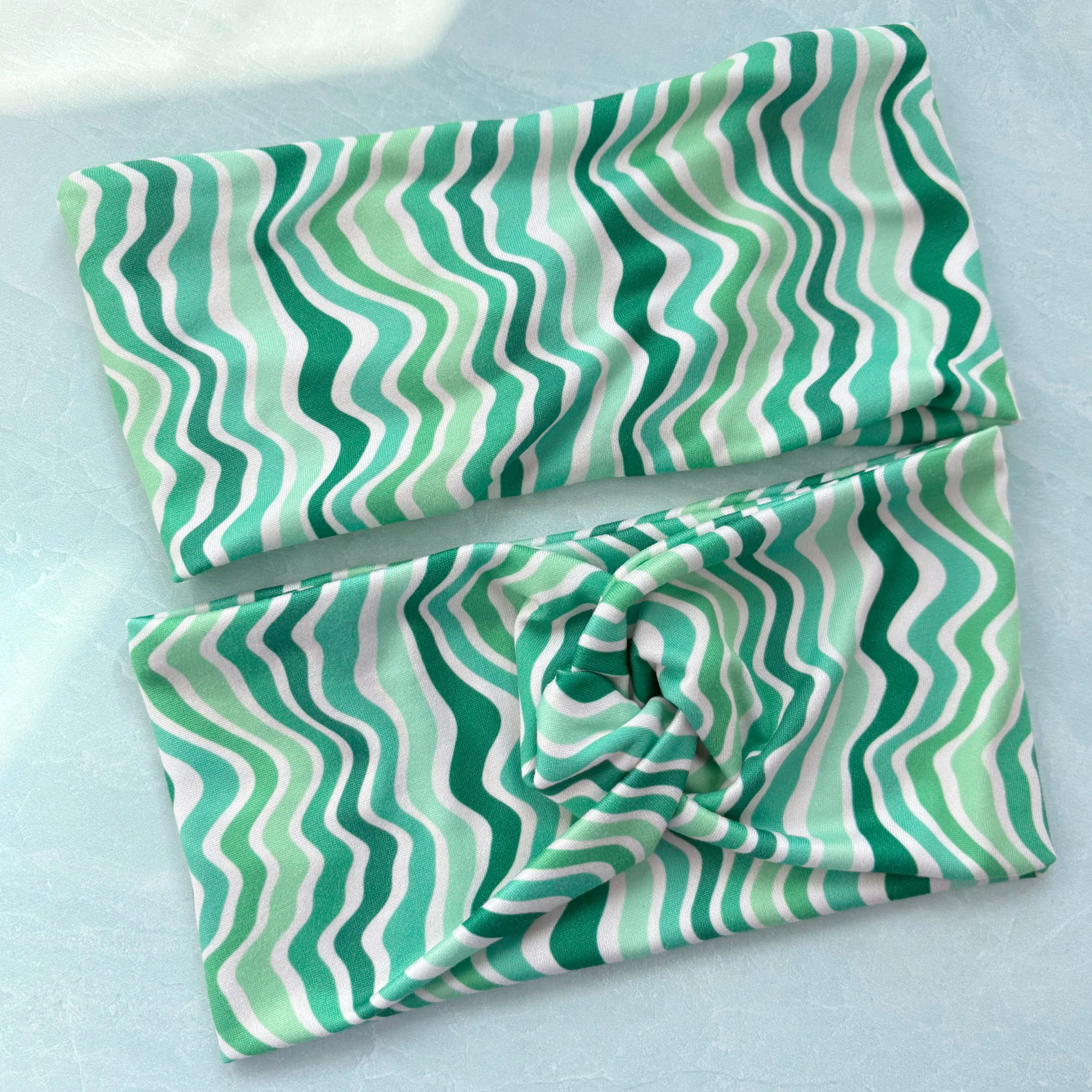 Green Waves Headband