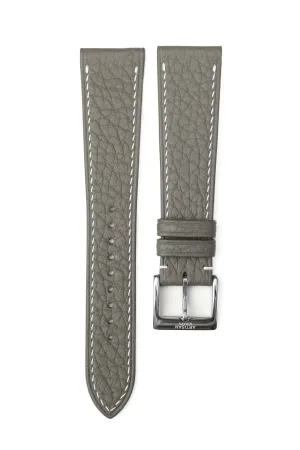 Grey Shrunken Calf Leather Strap
