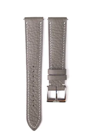 Grey Shrunken Calf (Padded) Leather Strap