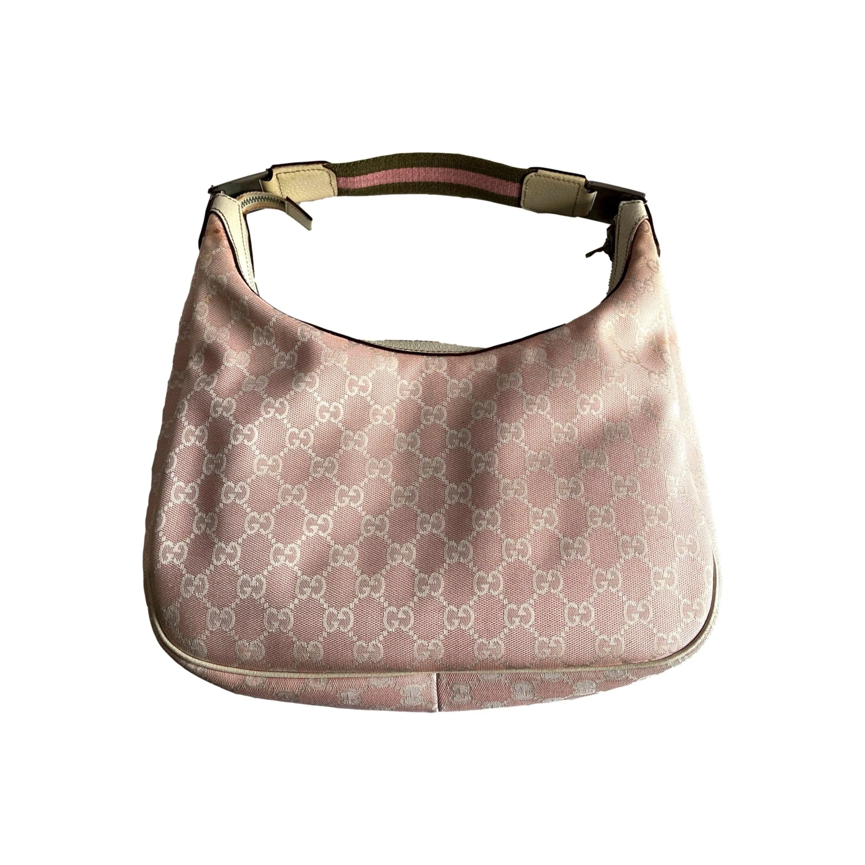 Gucci Baby Pink Logo Shoulder Bag