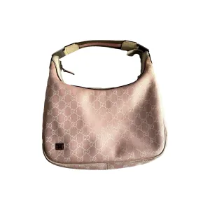 Gucci Baby Pink Logo Shoulder Bag