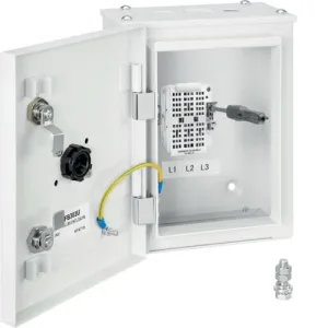 Hager JFB303U 32A Fuse Combination Switch Enclosed TP&N IP41