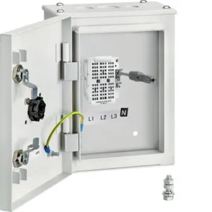 Hager JFB402U 20A Fuse Combination Switch Enclosed TP&SN IP41