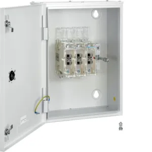 Hager JFG312U 125A Fuse Combination Switch Enclosed TP&N IP41