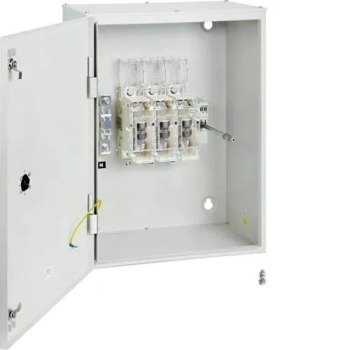 Hager JFH340U 400A Fuse Combination Switch Enclosed TP&N IP41