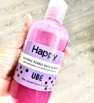 Happy Bubble Bath with Ube
