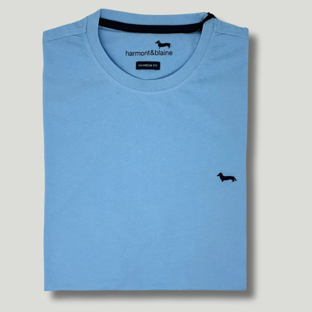 Harmont & Blaine Basic T-Shirt - Powder Blue