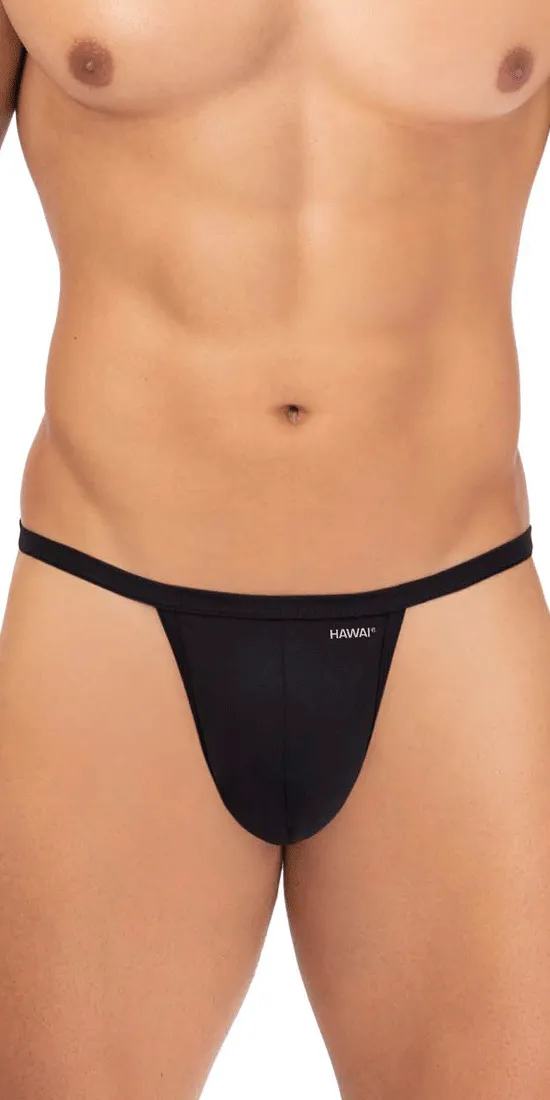 Hawai 42317 Microfiber Thongs Black