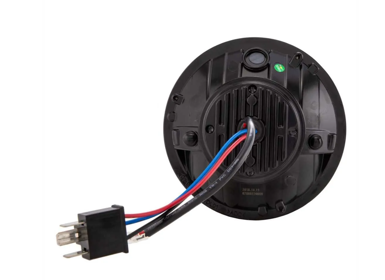 Headlight Unit SIP PERFORMANCE LED Round Ø 143 | Vespa PX80-200/PE/Lusso/'98/MY/'11/LML Star 125-200 2T/4T