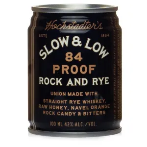 Hochstadters Slow & Low - 'Rock & Rye' Can (100ML)