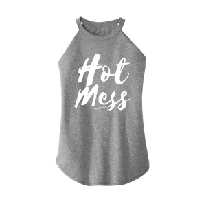 Hot Mess Rocker Tank Top