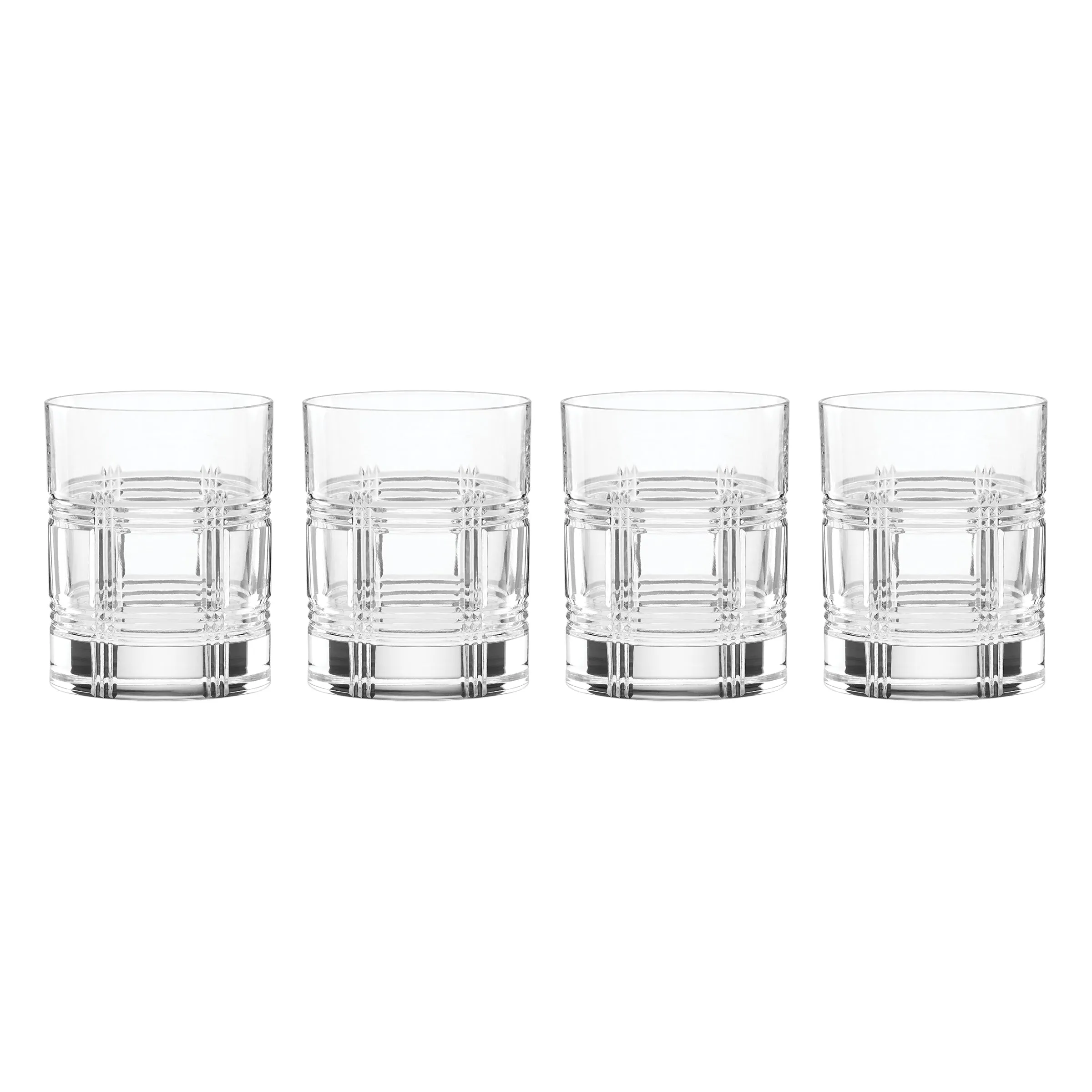 Hudson Crystal DOF Glasses, Set of 4