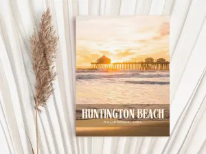 Huntington Beach Retro Wall Art, California, USA