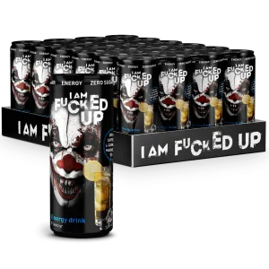I Am Fucked Up Energy Drink - 24x330ml.