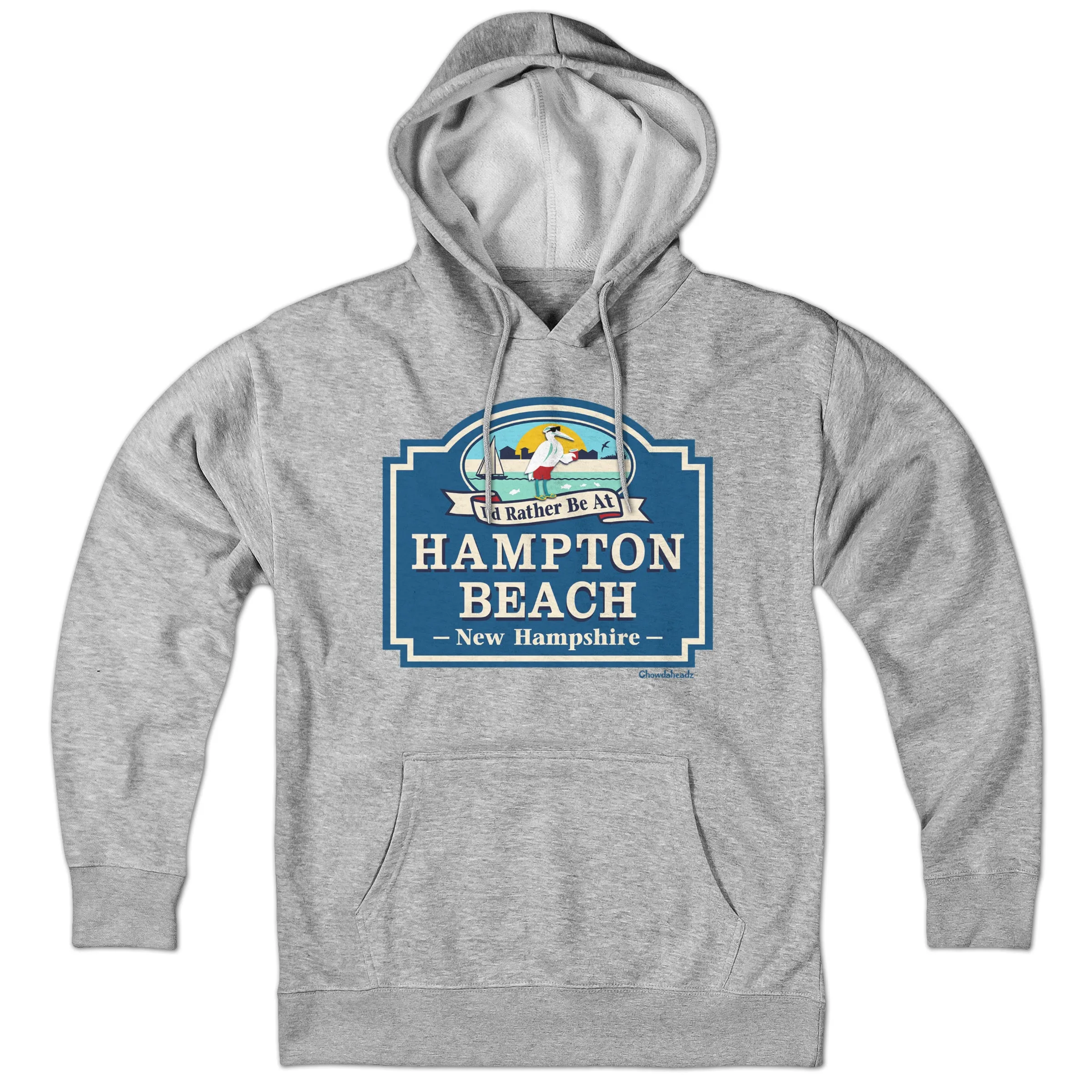 I'd Rather Be At Hampton Beach Hoodie