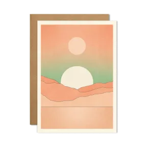 In the Hills Print Card
