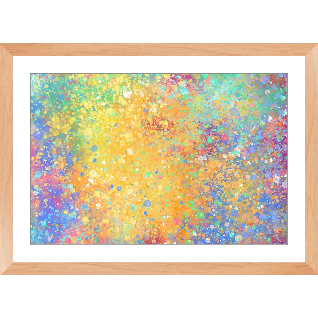 Interstellar Framed Art Print