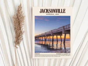 Jacksonville Vintage Wall Art, Arizona, USA