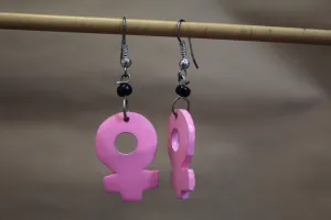 Jaraguá Coconut Fem-Sign Earrings