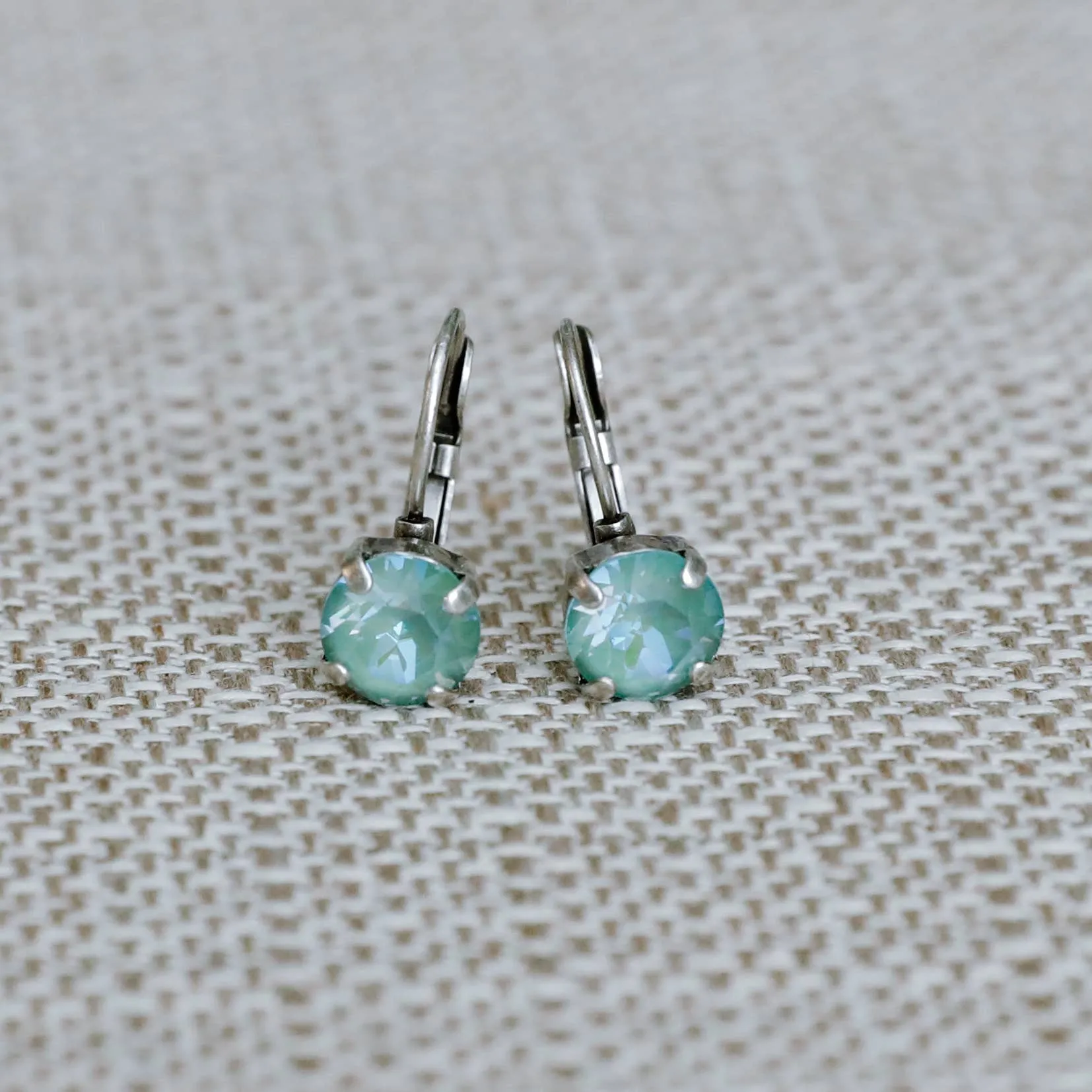 Jess Rachel Marie Earring: Light Sapphire AB