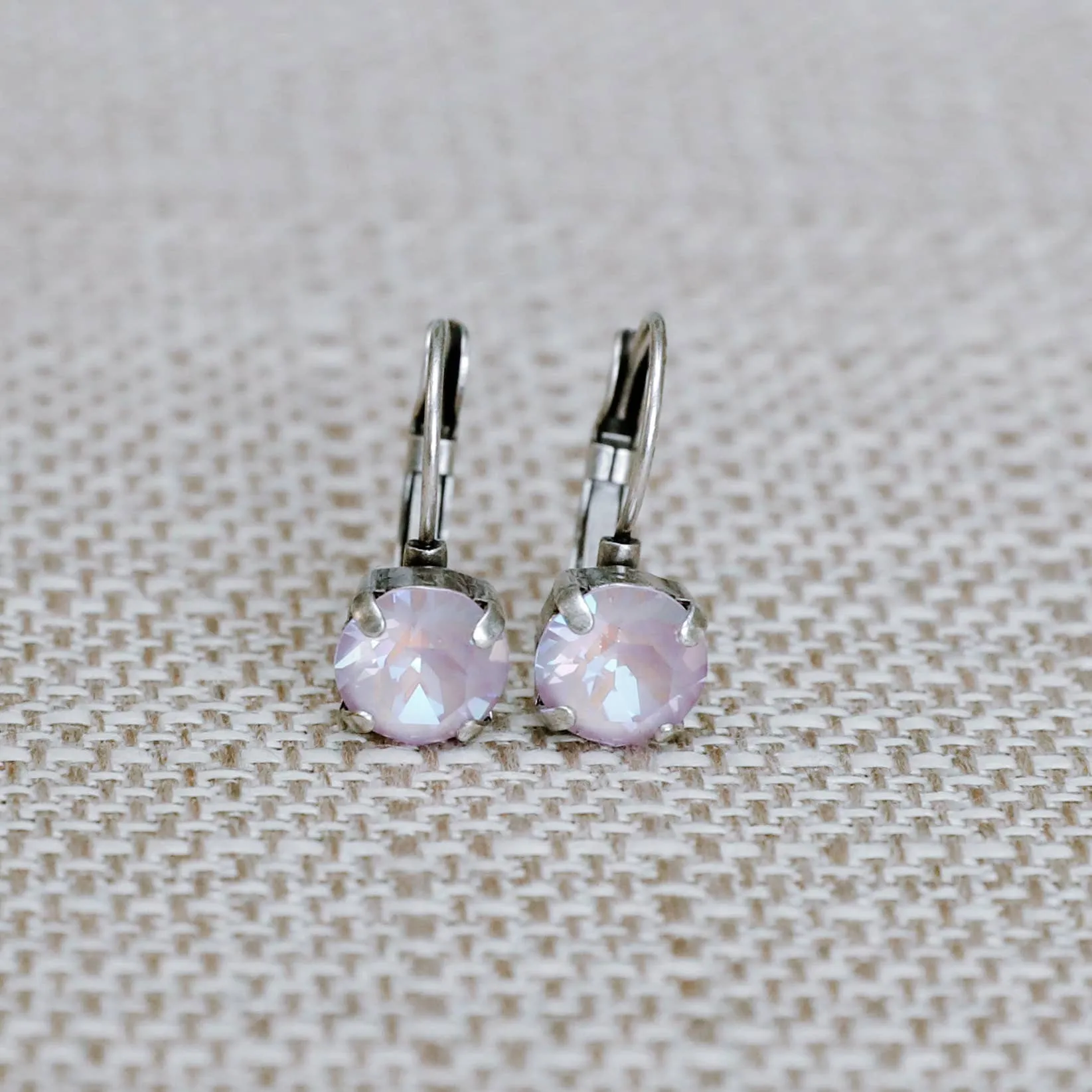 Jess Rachel Marie Earring: Light Sapphire AB